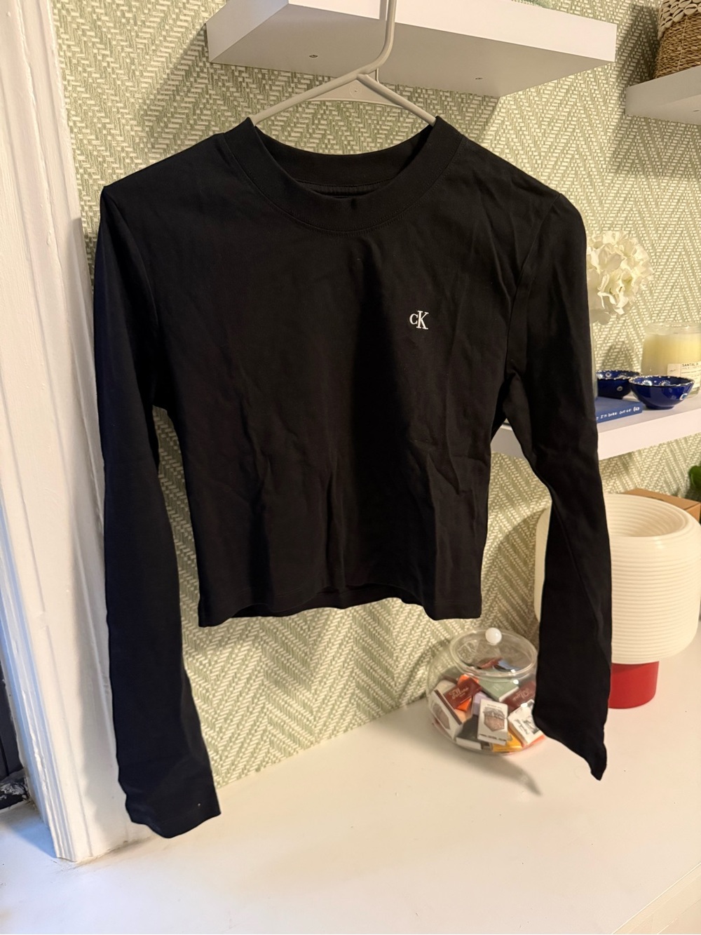 NWT Calvin Klein “CK” Long Sleeve T-Shirt - Picture 2 of 5